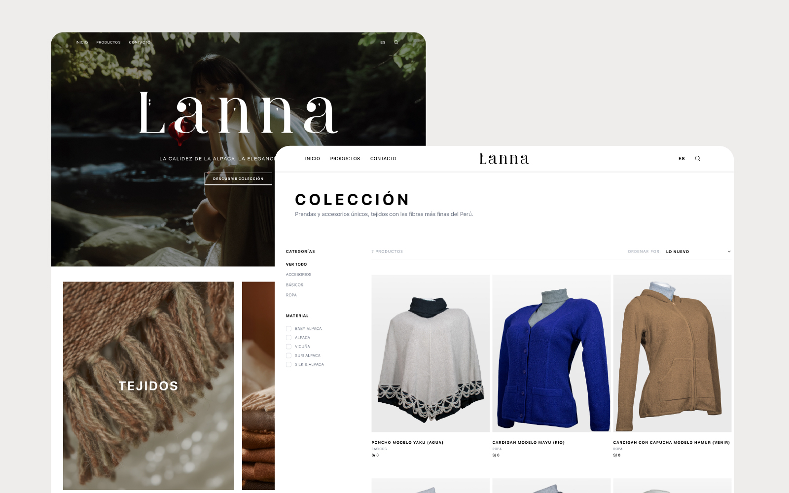 Lanna Baby Alpaca Perú / Room Estudio Creativo